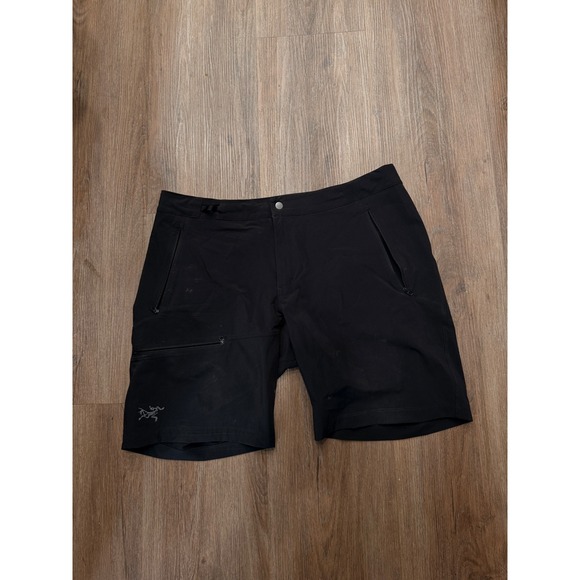 Arcteryx Black Mens Shorts Hiking Outdoor Lightweight Size 36
